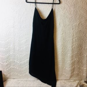 Sexy Peep Studio strapless black dress small B18